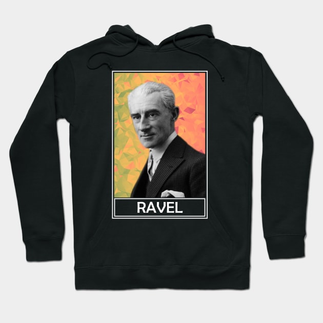 Maurice Ravel Hoodie by TheMusicophile